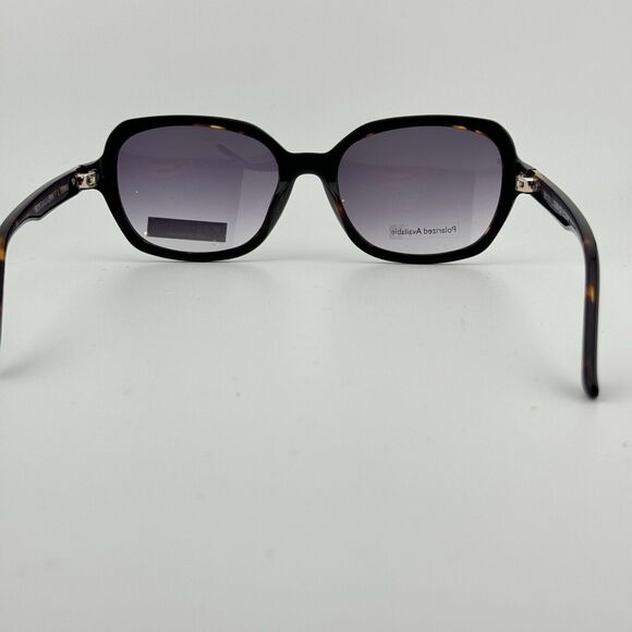 BCBGMAXAZRIA Ecstatic Black Laminate Plastic Sunglasses‎ Frame 55-18-130 H13408